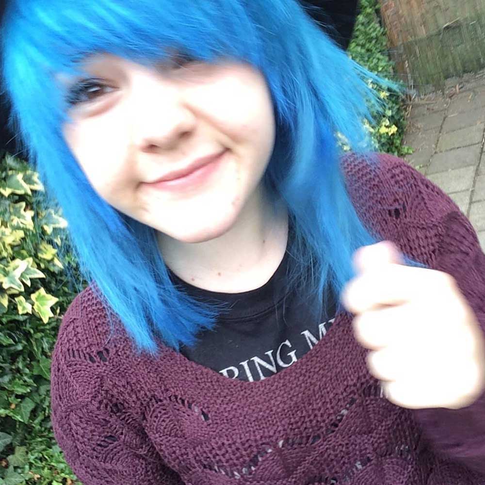 Crazy Color - Sky Blue Haarfärbemittel - Semipermanenter Haarfarbstoff - Blau